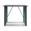Riwall PRO RMWS 3x7 Anthracite tűzifatároló lejtős tetővel 2 x 1,5 m (antracit)