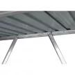 Riwall PRO RMWS 3x7 Anthracite tűzifatároló lejtős tetővel 2 x 1,5 m (antracit)