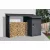 Riwall PRO RMWS 3x9 Anthracite tűzifatároló fészerrel 2,7 x 1,6 m (antracit)