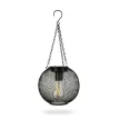 LED-es szolár lámpa - felakasztható - 14,5 x 13,5 cm
