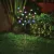 Leszúrható szolár virág - 20 színes LED - 65 cm
