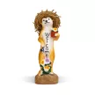 LED-es szolár állatfigura - "Welcome" szurikáta - melegfehér LED - 30 cm