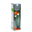 Szolár színes virág - 8 x 8 x 32 cm - 10 melegfehér LED - lila