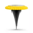 LED-es leszúrható szolár lámpa - sárga - hidegfehér - 11,5 x 2,3 cm