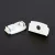 LED aluminium profil végzáró (41025höz) - 2 db - fehér