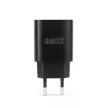 Hálózati Adapter USB + Type-C PD20W gyorstöltéssel - fekete