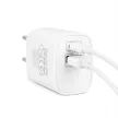 Hálózati Adapter USB + Type-C PD20W gyorstöltéssel - fehér