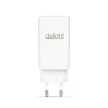Hálózati Adapter - USB-A 20W + Type-C PD45W gyorstöltéssel - fehér