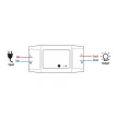 Smart Wi-Fi-s rejtett kapcsoló - 90-250V, 16A - Amazon Alexa, Google Home, IFTTT kompatibilitás