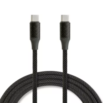   Adatkábel - Type-C / Type-C - mágneses - fekete - 1m - 3A - 60W