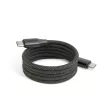 Adatkábel - Type-C / Type-C - mágneses - fekete - 1m - 3A - 60W