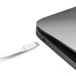 Notebook töltőkábel - adatkábel - Type-C / Type-C - fehér - 1 m - 5 A - 240 W