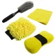 Autóápolási csomag - mikroszálas kendő, szivacs, felnitisztító és mosókesztyű
