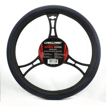   Kormányvédő - 38 cm - HVA004 - csúszásmentes - kék / fekete