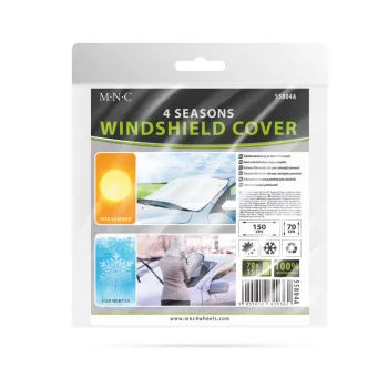   Autós téli-nyári szélvédőtakaró / jegesedésgátló - 150 x 70 cm