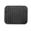 Univerzális autós gumiszőnyeg szett - 68 x 44 cm, 44 x 34 cm - PVC - fekete