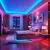 RGB LED szalag - 5 m - 220-240V - 5050 SMD - 30 LED/m - 7,2W/m