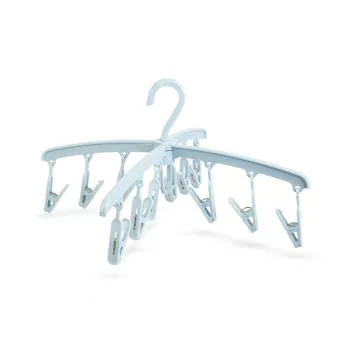 Fehérnemű szárító - 12 db csipesz - világoskék