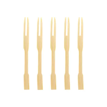 Bambusz falatka pálcika - 9 cm - 50 db / csomag