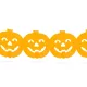 Halloween-i papír girland - tök - 3 m