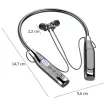ProBass vezeték nélküli bluetooth sportfülhallgató, fekete