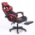 RACING PRO X Gamer szék lábtartóval, piros-fekete