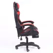 RACING PRO X Gamer szék lábtartóval, piros-fekete