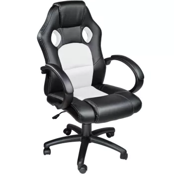   Gamer szék basic, Fehér -Sokat vagy fent a világhálón? Felejtsd el az elgémberedett ízületeket!