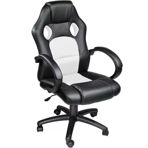Gamer szék basic, Fehér -Sokat vagy fent a világhálón? Felejtsd el az elgémberedett ízületeket!