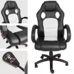 Gamer szék basic, Fehér -Sokat vagy fent a világhálón? Felejtsd el az elgémberedett ízületeket!