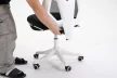 Helo Gamer szék lábtartóval fehér