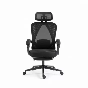   ?Dowinx Ergonomikus irodai vezetői szék fejtámlával, deréktámasszal és kihúzható lábtartóval