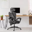 ?Dowinx Ergonomikus irodai vezetői szék fejtámlával, deréktámasszal és kihúzható lábtartóval