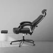 ?Dowinx Ergonomikus irodai vezetői szék fejtámlával, deréktámasszal és kihúzható lábtartóval