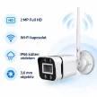 4 kamerás 5G Wireless Wi-Fi IP biztonsági kamera szett 2 MP Full HD, 4 csatornás NVR-rel, IP66