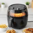 NineShield KB-6001M Panorámaablakos Forrólevegős Sütő – Automatikus keverés funkcióval