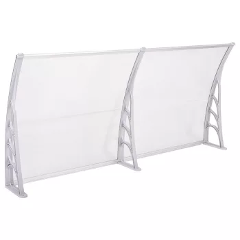   Műanyag előtető több méretben és színben-240x90 cm-fehér