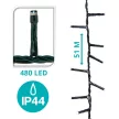 LED fényfüzér választható méretben és színben-480 LED-es -melegfehér