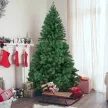 Nordmann műfenyő fém talppal, 4 méretben-210 cm