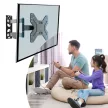 Falra rögzíthető, kihajtható TV tartó konzol, 14-42"
