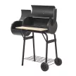 2in1 faszenes BBQ grill és smoker 