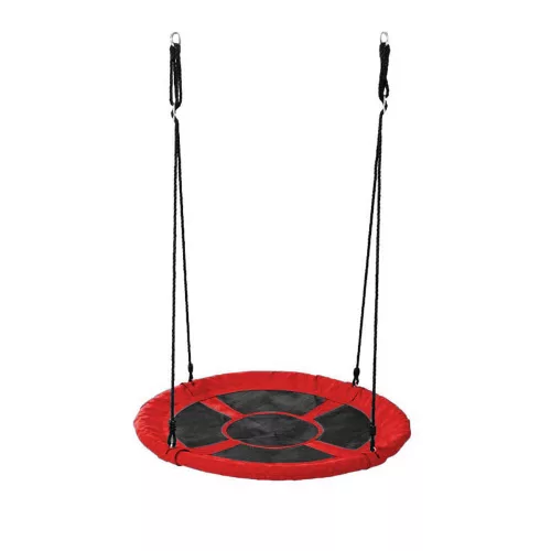 Fészekhinta-110 cm-es-piros-sátor nélkül