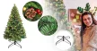 LED-es műfenyő több típusban, melegfehér-100 LED-es, 120 cm