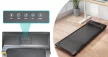 Asztal alá helyezhető gyaloglópad / walking pad távirányítóval
