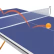 Beltéri pingpongasztal hálóval 