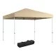 Pavilon hátfallal, zsebekkel 3x3x2,8 m, bézs