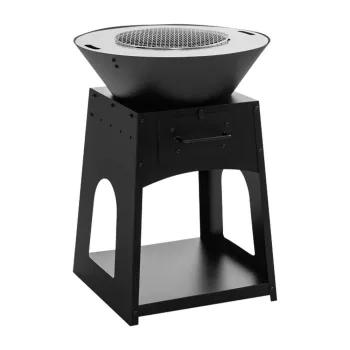 Kerti grillsütő tárolóval