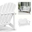 2 személyes adirondack szék gyerekeknek, fehér