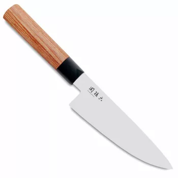 KAI Seki Magoroku Red Wood szakácskés 15cm (MGR-0150C)