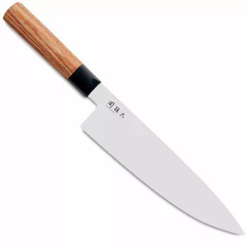 KAI Seki Magoroku Red Wood szakácskés 20cm (MGR-0200C)